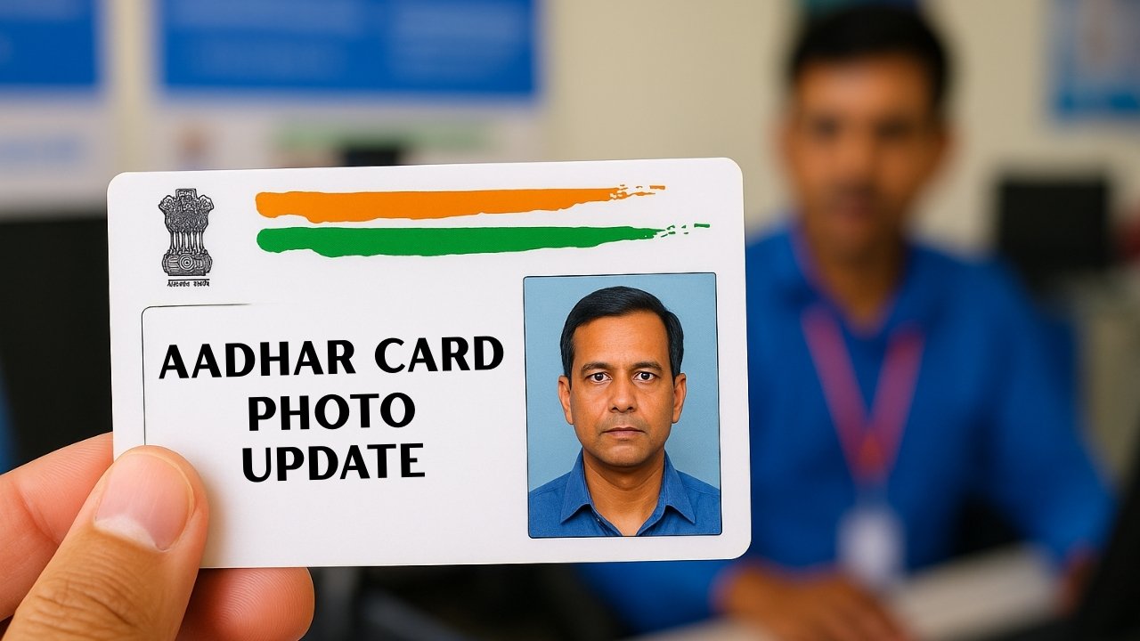 easy way to update photo in aadhar