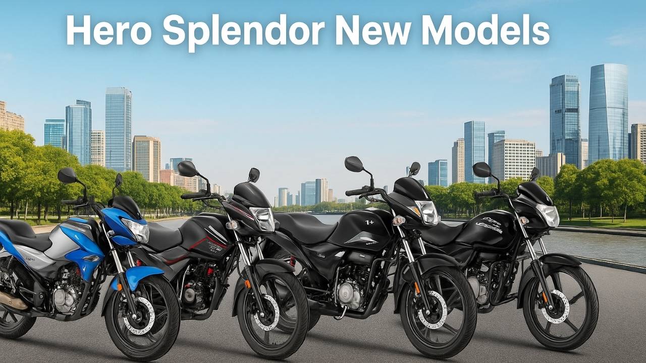 hero splendor new models in 125 cc